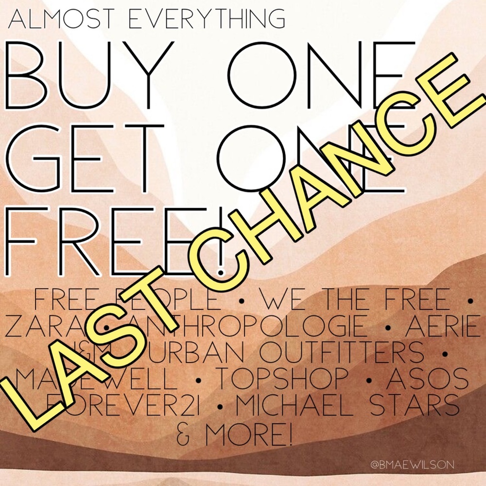 LAST FEW DAYS OF BOGO SALE ⬇️ Scroll down!